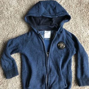 Zara hoodie with zipper size 6